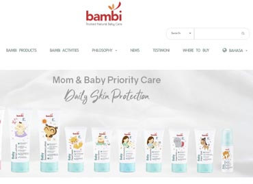 Portfolio Web Official Bambi Indonesia