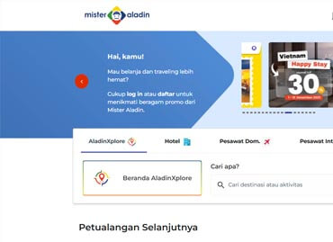 Online Travel Agent Portfolio Mister Aladin